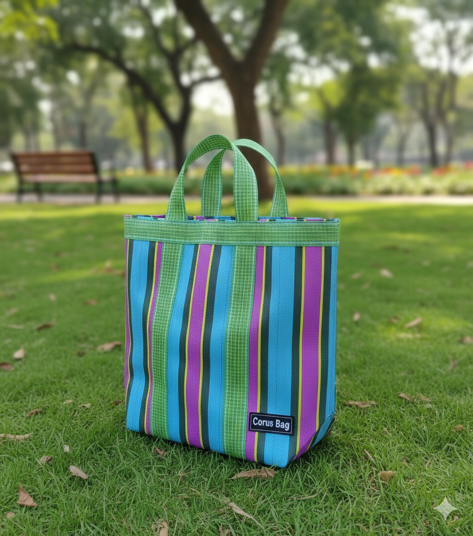 Recycled Nylon Shopping Bag Manufacturer India