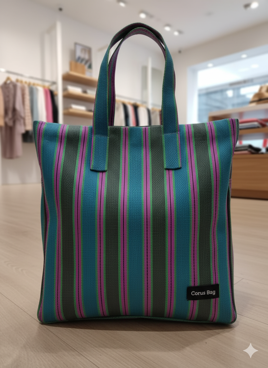 Recycled Nylon Tote Bag Supplier India | Wholesale