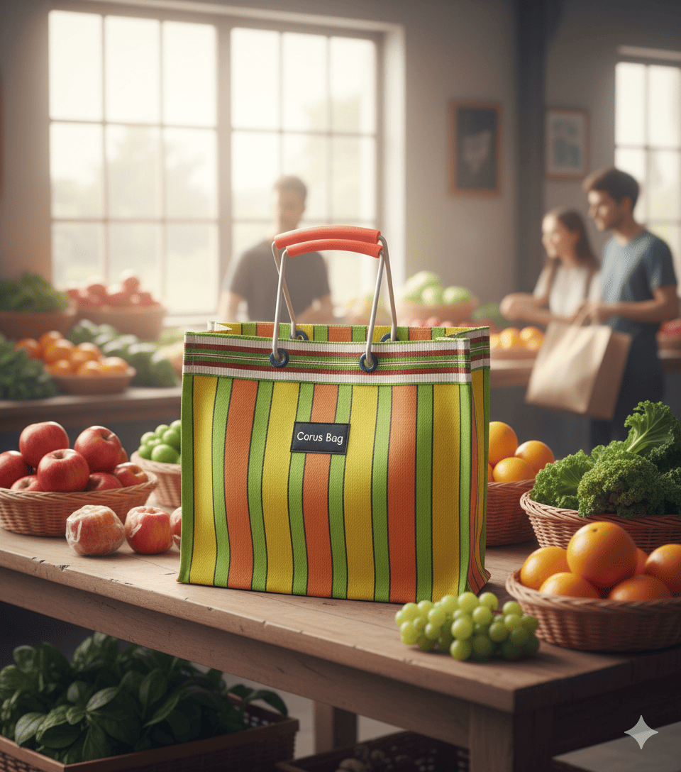 Recycled Nylon Carry Bags Manufacturer India
